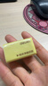 得力（deli）【爆款升級】6塊升級款強擦拭納米凈黃橡皮 集屑成條擦拭干凈 聚屑成條 納米填充材料 中高考必備 曬單實(shí)拍圖