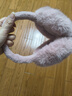唐獅（TonLion）毛絨耳罩冬女時(shí)尚保暖耳包護耳朵耳捂子可折疊耳套學(xué)生防凍耳帽男 粉色 曬單實(shí)拍圖