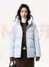 波司登25年冬季羽絨服90絨女士修身短款休閑加厚連帽休閑百搭外套 曬單實(shí)拍圖