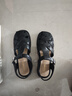 天美意羅馬涼鞋交叉帶舒適平底休閑涼鞋百搭時(shí)尚女鞋新款 曬單實(shí)拍圖