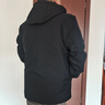 杉杉（FIRS）棉服男冬季中長(cháng)款連帽可拆卸防寒保暖含蠶絲內膽夾棉加厚保暖外套 曬單實(shí)拍圖