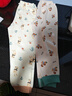 小狗比格（2條裝）兒童秋褲春秋全棉男女童打底長(cháng)褲純棉寶寶睡褲無(wú)骨 C組【松鼠+兔子】 100 曬單實(shí)拍圖