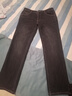 HLA海瀾之家牛仔褲男25冬山不在高系列磨毛加厚直筒褲子男 曬單實(shí)拍圖