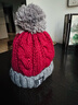 碧璟爾冬帽 女帽子冬天女高顏值毛線(xiàn)帽保暖針織帽韓版潮百搭秋冬季騎車(chē) F標酒紅 曬單實(shí)拍圖