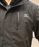 美津濃戶(hù)外沖鋒衣男連帽夾克上衣防風(fēng)三合一外套可拆卸登山服 黑色 M 曬單實(shí)拍圖