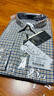 杉杉（FIRS）【雙面磨毛】純棉襯衫男長(cháng)袖新款休閑商務(wù)易打理襯衣 棕色格紋 42 曬單實(shí)拍圖