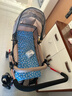 BABYALAN新生兒雙向嬰兒推車(chē)可坐可躺折疊輕便手推車(chē)高景觀(guān)大空間避震4歲 標準款雙向推行-卡色(基礎款+蚊帳+棉墊） 曬單實(shí)拍圖