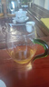 匠心凌玻璃公道杯帶茶漏三件套大號茶濾分茶器加厚耐熱玻璃茶濾茶具套裝 綠把350毫升+304不銹鋼網(wǎng) 曬單實(shí)拍圖