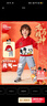 迪士尼寶寶（Disney Baby）男童套裝兒童抑菌翻領(lǐng)衛衣衛褲中小童裝春季休閑兩件套 大紅 90 曬單實(shí)拍圖