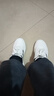 阿迪達斯（adidas）男鞋女鞋休閑板鞋防滑耐用時(shí)尚透氣情侶款小白鞋 曬單實(shí)拍圖