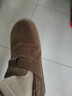百分引力大碼42加絨勃肯鞋女一腳蹬全包樂(lè )福鞋保暖孕婦單鞋軟底防滑二棉鞋 卡其色 42 曬單實(shí)拍圖