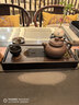 茶盤(pán)家用2025新款小型儲水式茶托盤(pán)功夫茶具瀝水茶海干泡茶臺排水 蓮花 小號 曬單實(shí)拍圖