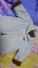 布丁哈魯【雙面穿】女童彩色小標厚款棉服秋冬新品中大童寬松簡(jiǎn)約百搭外套 曬單實(shí)拍圖