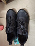 西域駱駝（VANCAMEL）戶(hù)外徒步男鞋2025冬季新款越野旅游防滑耐磨免系帶跑步運動(dòng)登山鞋 黑色【加絨款】 42 【標準皮鞋碼】 曬單實(shí)拍圖