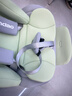 任道兒童安全座椅汽車(chē)用0-4-12歲嬰兒寶寶車(chē)載可坐可躺360度旋轉 I-SIZE認證旗艦版-椰奶白+支撐腿 曬單實(shí)拍圖