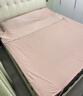 MIDO HOUSE銘都60支純棉酒店隔臟睡袋旅行床單被罩便攜旅睡寶 薔薇粉210*210 曬單實(shí)拍圖