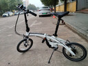 大行（DAHON）公路折疊自行車(chē)16英寸9速鋁合金運動(dòng)男女便攜單車(chē)PAA693 AIR云白 曬單實(shí)拍圖