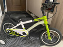 361°兒童自行車(chē)3-6-8-10-12歲男女小孩學(xué)生單車(chē)雙剎車(chē)腳踏輔助輪禮物 T1輻條輪【探險綠】高碳鋼車(chē)架/雙碟剎 14寸（身高約95-115cm） 曬單實(shí)拍圖