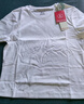 三槍涼感抗菌短袖圓領(lǐng)女T恤正肩高彈羅紋短款女生純棉打底衫 曬單實(shí)拍圖
