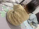 巴厘小豬兒童棉服套裝秋冬校服神器男童夾棉加厚保暖兩件套女寶寶冬裝棉襖 蘆葦黃 100 曬單實(shí)拍圖