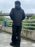 jackWolfskin狼爪25秋冬JOYFUL男款戶(hù)外防水600蓬鵝絨三合一沖鋒衣外套A65469 黑色/6000 尺碼偏大，建議拍小一碼 M 充絨量：71G 曬單實(shí)拍圖
