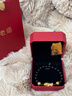 老廟黃金手鏈貔貅手串金錢(qián)幣足金轉運珠送男友老公生日禮物 招財貔貅+兩顆金珠約2.66g+禮盒 曬單實(shí)拍圖