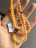 妍韻珠寶收藏級天然蜜蠟手串俄料妖花琥珀滿(mǎn)蜜雞油黃佛珠108顆手鏈 6-7mm 曬單實(shí)拍圖