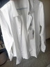 200支四股桑蠶絲棉魯泰長(cháng)袖男士襯衫高級感工裝襯衣春秋季商務(wù) 白色 39 曬單實(shí)拍圖