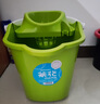 茶花拖把桶擠水拖布桶擰干桶塑料大號手提清潔桶免手洗拖把地拖桶 【草綠色】拖把桶1個(gè) 曬單實(shí)拍圖