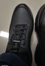 卡帝樂(lè )鱷魚(yú)（CARTELO）男鞋春秋季牛皮商務(wù)運動(dòng)鞋男士鞋子男軟底休閑皮鞋 5219 黑色 41 曬單實(shí)拍圖