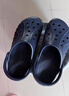 CROCS卡駱馳貝雅洞洞鞋沙灘鞋|10126 深藍-410 44(280mm) 曬單實(shí)拍圖
