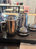 米小西純鈦保溫杯辦公室泡茶鈦杯子高端純鈦辦公杯便攜燜茶杯子節日禮品 楓葉紅 曬單實(shí)拍圖