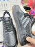 超杯頭層牛皮男鞋春季運動(dòng)鞋百搭真皮板鞋透氣休閑小白鞋軟底鞋子男 黑色 【四季款】 44 曬單實(shí)拍圖
