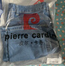 皮爾卡丹（pierre cardin）【棉彈修身】牛仔褲男夏季商務(wù)修身直筒長(cháng)褲淺藍34碼 曬單實(shí)拍圖