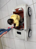 康帥愛(ài)貝美兒童電動(dòng)車(chē)仿奔馳復古老爺電動(dòng)汽車(chē)男女孩四輪車(chē)遙控寶寶玩具童車(chē) 米色+雙驅+遙控+硬座+硬輪+12V4.5A電瓶+大禮包 曬單實(shí)拍圖