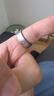 三星 Samsung Ring 智能戒指/智能指環(huán)/精確的睡眠監測/持久續航/適配三星三折疊 12號 鈦銀 男女戒指 曬單實(shí)拍圖