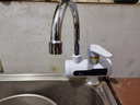 新飛電熱水龍頭即熱式快速熱加熱電熱水龍頭廚房熱水器自來(lái)水衛生間 冷熱兩用 白色下進(jìn)水【普通插頭】 曬單實(shí)拍圖
