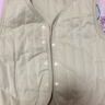童泰（TONGTAI）嬰兒馬甲秋冬季純棉夾棉男女寶寶衣服背心坎肩馬夾上衣米白90cm 曬單實(shí)拍圖