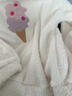 眺德高半邊絨睡衣女可愛(ài)冰淇淋加厚保暖秋冬新款加絨家居服套裝可外穿 白色甜筒 L （建議90-115斤） 曬單實(shí)拍圖