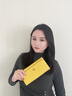 金利來(lái)錢(qián)包女款2025年最新款時(shí)尚長(cháng)款真皮輕奢高檔錢(qián)夾女錢(qián)包卡包二合一 【黃色 官方正品 假一罰十】 曬單實(shí)拍圖