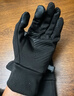 防滑速干跑步運動(dòng)手套分指可觸屏透氣多用途登山騎行手套男女同款 黑色（雙閃電SD-01） L 曬單實(shí)拍圖
