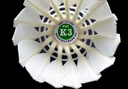 凱馬K1羽毛球耐打鴨毛球K2比賽訓練俱樂(lè )部專(zhuān)業(yè)用球K3 凱馬K3羽毛球77速 1筒 （12只裝） 曬單實(shí)拍圖