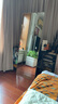全品屋穿衣鏡全身鏡落地鏡掛門(mén)服裝店試衣鏡壁掛鏡掛穿一體簡(jiǎn)約北歐風(fēng) 【圓角】流光金165*60cm 高清鏡面 曬單實(shí)拍圖