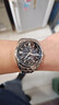 西鐵城（CITIZEN）光動(dòng)能多局電波日歷防水商務(wù)休閑鋼帶日韓表男士腕表 AT9031-52L 曬單實(shí)拍圖