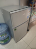奧克斯小冰箱家用小型迷你冷藏冷凍兩用出租房宿舍用節能省電寢室辦公室電冰箱 【熱賣(mài)款 升級凈化去味】22A126DW銀 曬單實(shí)拍圖