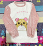 冰雪木棉兒童睡衣女童法蘭絨秋冬加絨加厚圓領(lǐng)家居服中大童珊瑚絨兩件套裝 曬單實(shí)拍圖