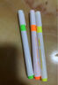 齊心花仙子按動(dòng)熒光筆學(xué)生標記筆記號筆 辦公水性記號筆 4支/套MWGH0021-4 曬單實(shí)拍圖