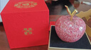 南昌印鈔藝碎鈔玫瑰花擺件碎鈔蘋(píng)果情人節新年春節送女生情侶禮物 西安鈔藝幸福小蘋(píng)果禮盒裝 曬單實(shí)拍圖