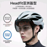 永久（FOREVER）自行車(chē)騎行頭盔磁吸風(fēng)鏡山地公路車(chē)男女一體成型安全帽頭圍可調 皓月白【可拆風(fēng)鏡+防紫外線(xiàn)99%】 除菌防臭 減震防震 曬單實(shí)拍圖