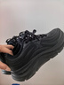 特步女鞋秋冬保暖加絨加棉戶(hù)外運動(dòng)二棉跑步鞋棉鞋防滑革面 黑 36碼  曬單實(shí)拍圖